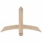 Ekena Millwork Bellingham Smooth Timber Gable Bracket, Douglas Fir, 36"W x 23"H x 3 1/2"D x 3 1/2"F, 15/12 Pitch GBW036X23X0404BEL00SDF - alternate 1